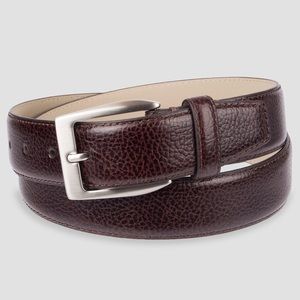 Men’s 35mm Feather Edge Stitch Belt